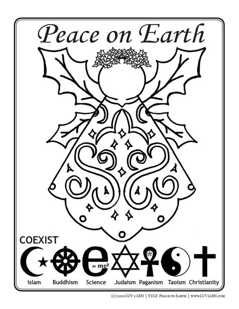 Connect with the ancient pagan traditions of Yule through coloring pages